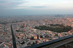 Paris 01 View To Northeast At Sunset Includes Luxembourg Gardens And Notre Dame From Montparnasse Tower 